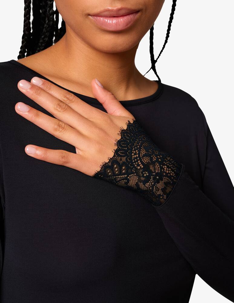 rinascente SKINY Lace cuff night top