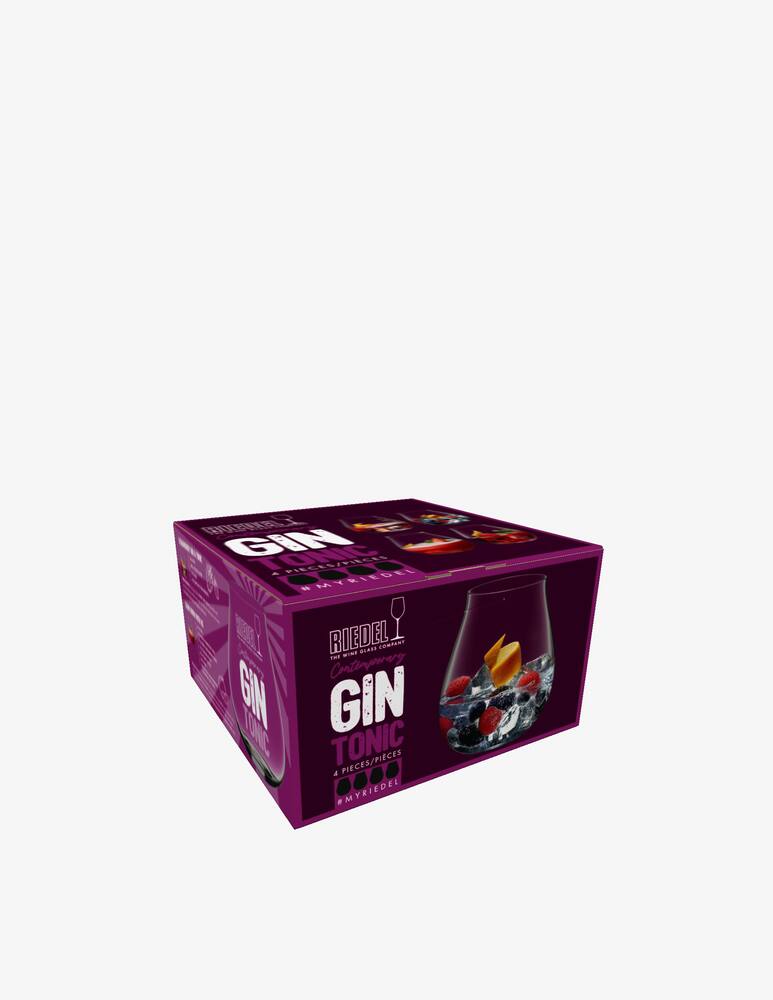 rinascente Riedel Bicchieri Gin Tonic Set 4 - Trasparente
