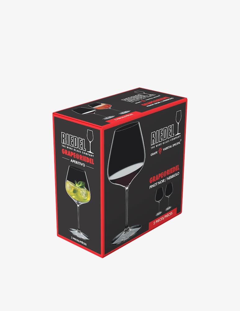 Riedel Set 2 pz Grape Calici Pinot Noir/Nebbiolo/Aperitivo - immagine 4 Riedel Set 2 pz Grape Calici Pinot Noir/Nebbiolo/Aperitivo - immagine 4