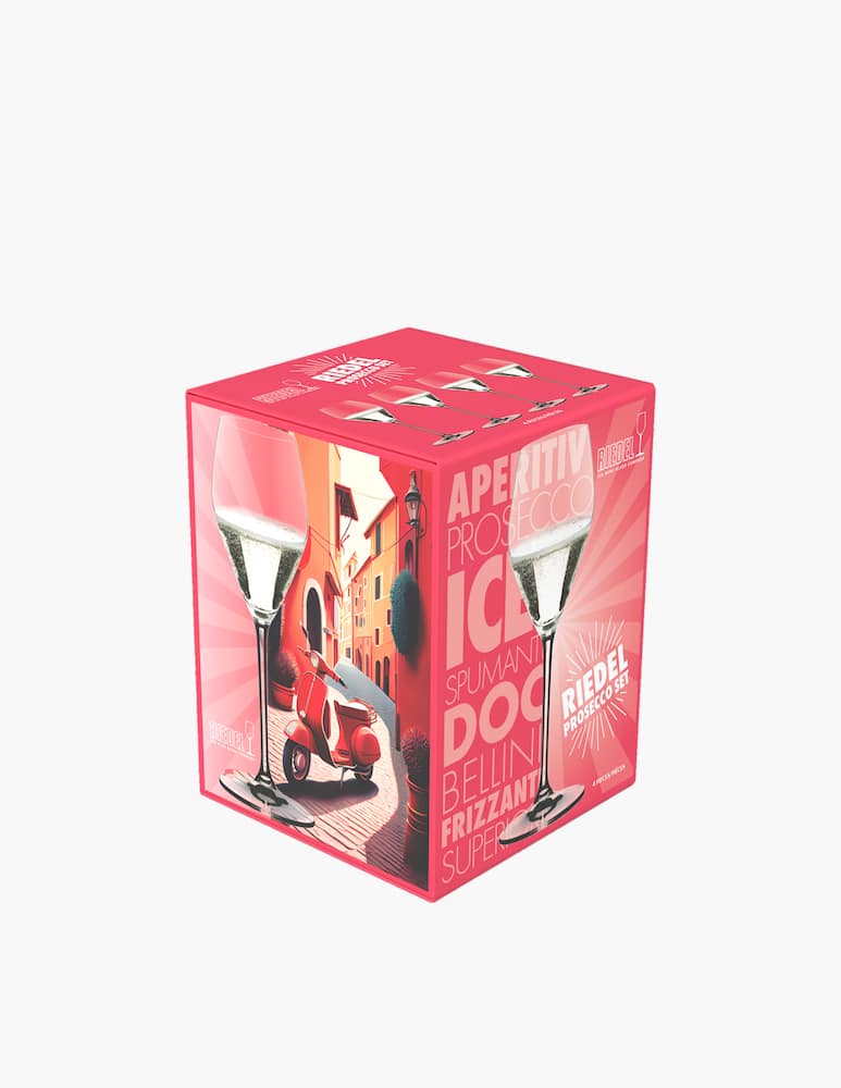 rinascente Riedel Mixing Calici Prosecco Set 4pz