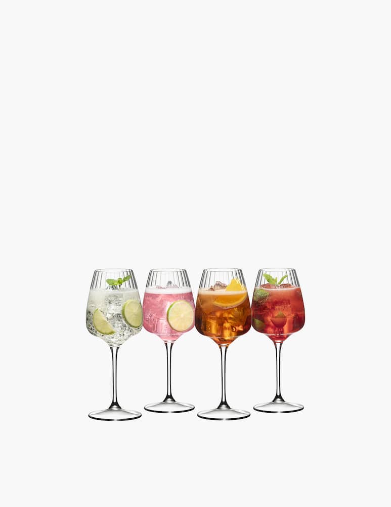 rinascente Riedel Mixing Calici Aperitivo Set 4pz