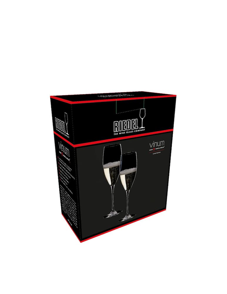 rinascente Riedel Flut Champagne Set 2 Pz - Trasparente