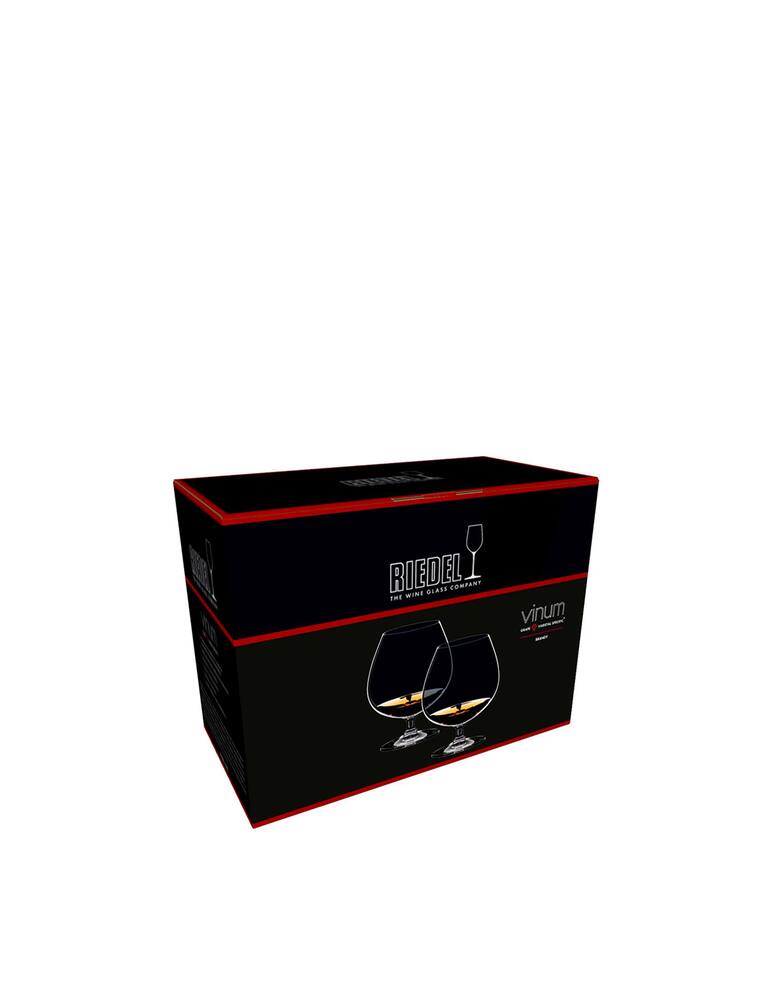 rinascente Riedel Glasses Brandy Set 2 Pcs - Transparent