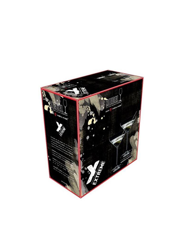 rinascente Riedel Glasses Martini   Set 2 Pcs - Transparent