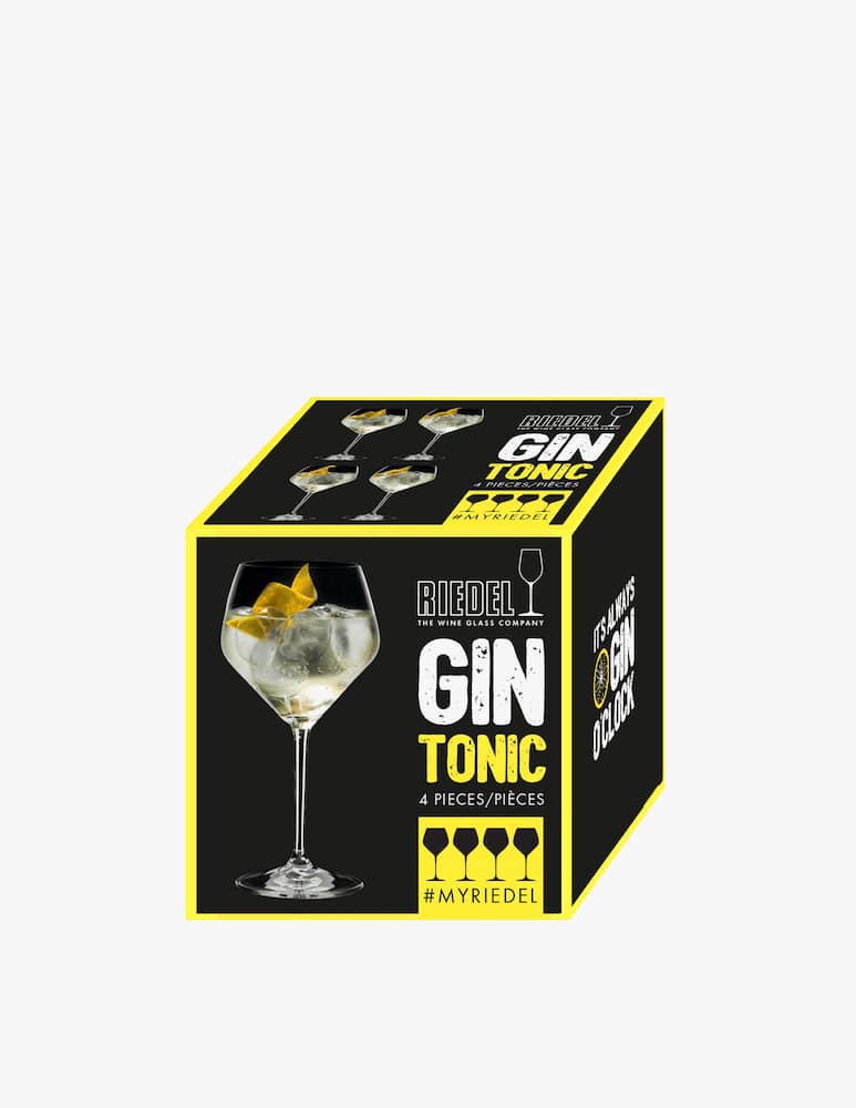 rinascente Riedel Set 4 Calici Da Gin Tonic
