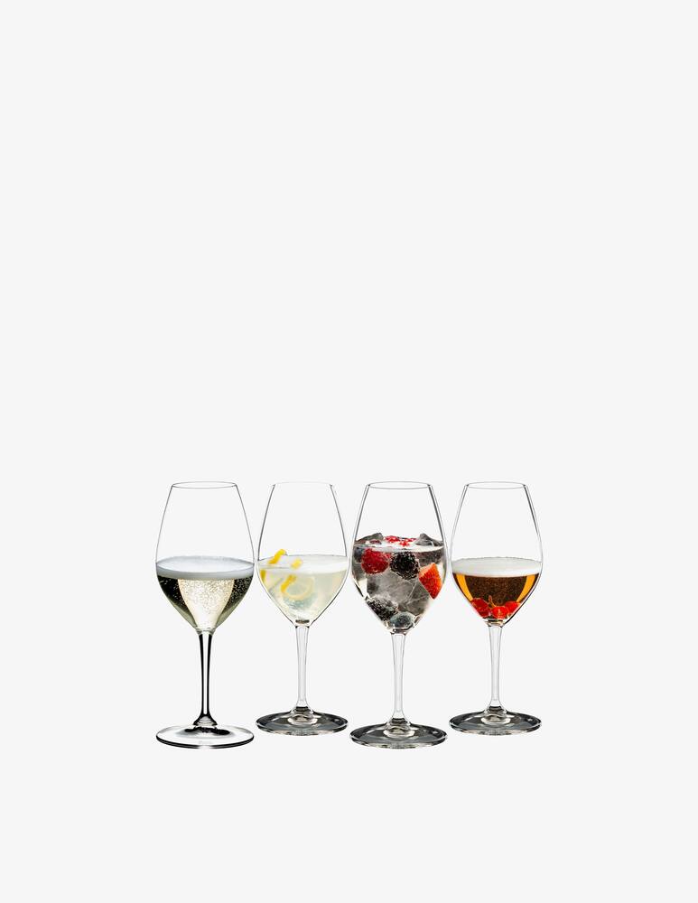 rinascente Riedel Set 4 Calici Da Cocktail con Champagne