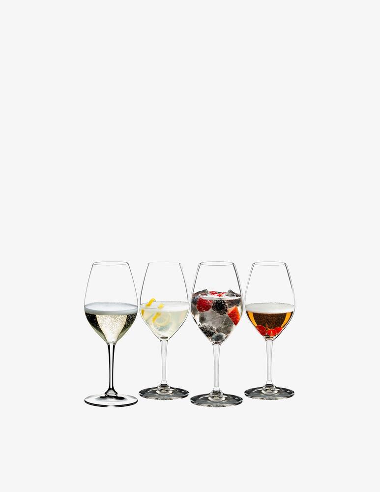 rinascente Riedel Set 4 Calici Da Cocktail con Champagne