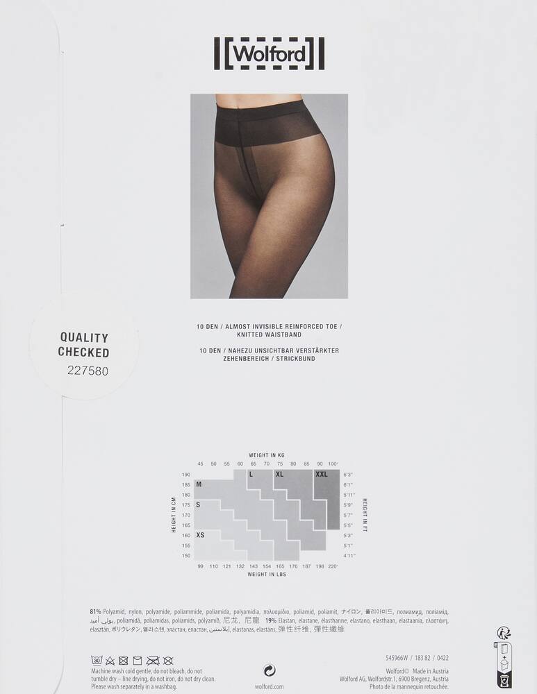 rinascente Wolford Collant Individual 10
