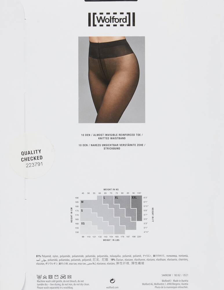 rinascente Wolford Collant Individual 10
