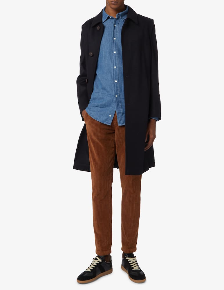 rinascente Schneiders Hubertus loden coat - Blue