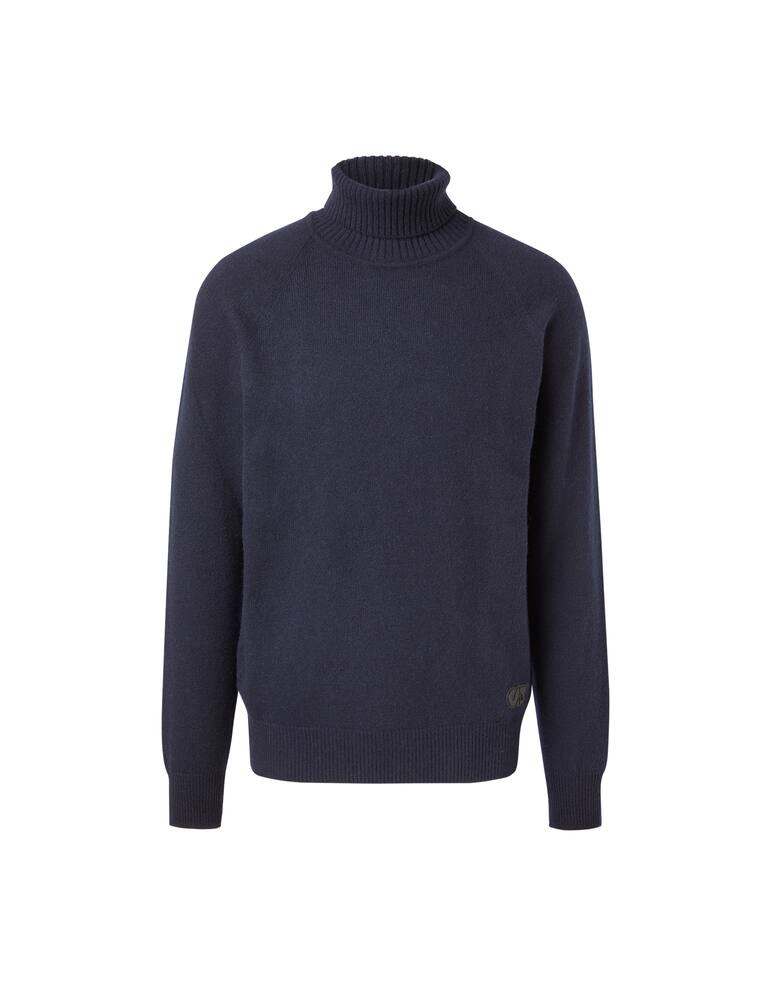 rinascente AlphaTauri 3d knit merino cashmere turtle neck fluck sweater 