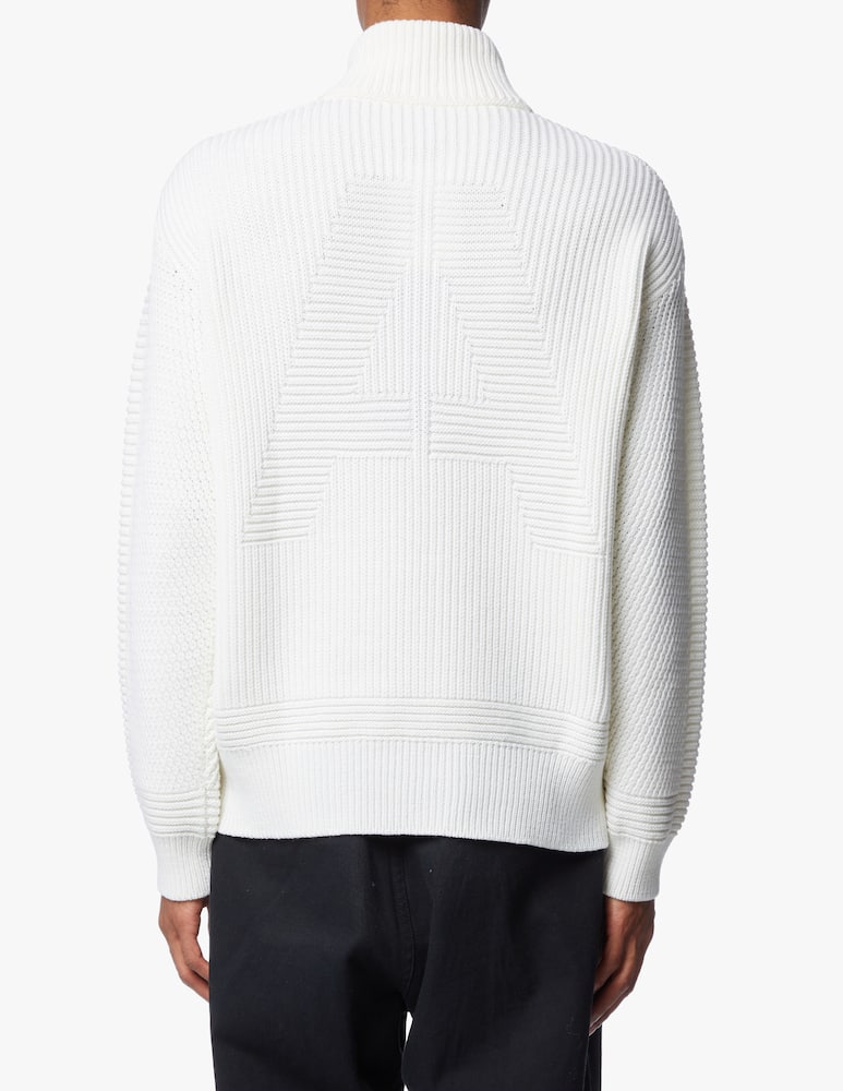 rinascente AlphaTauri Zipped wool faamn jumper