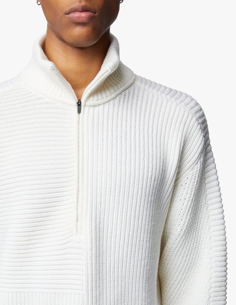 rinascente AlphaTauri Zipped wool faamn jumper