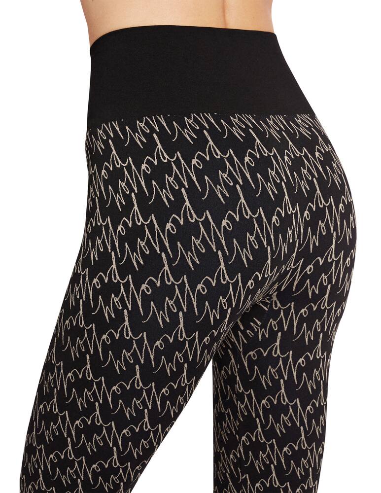 rinascente Wolford Aurora Monogram leggings - black