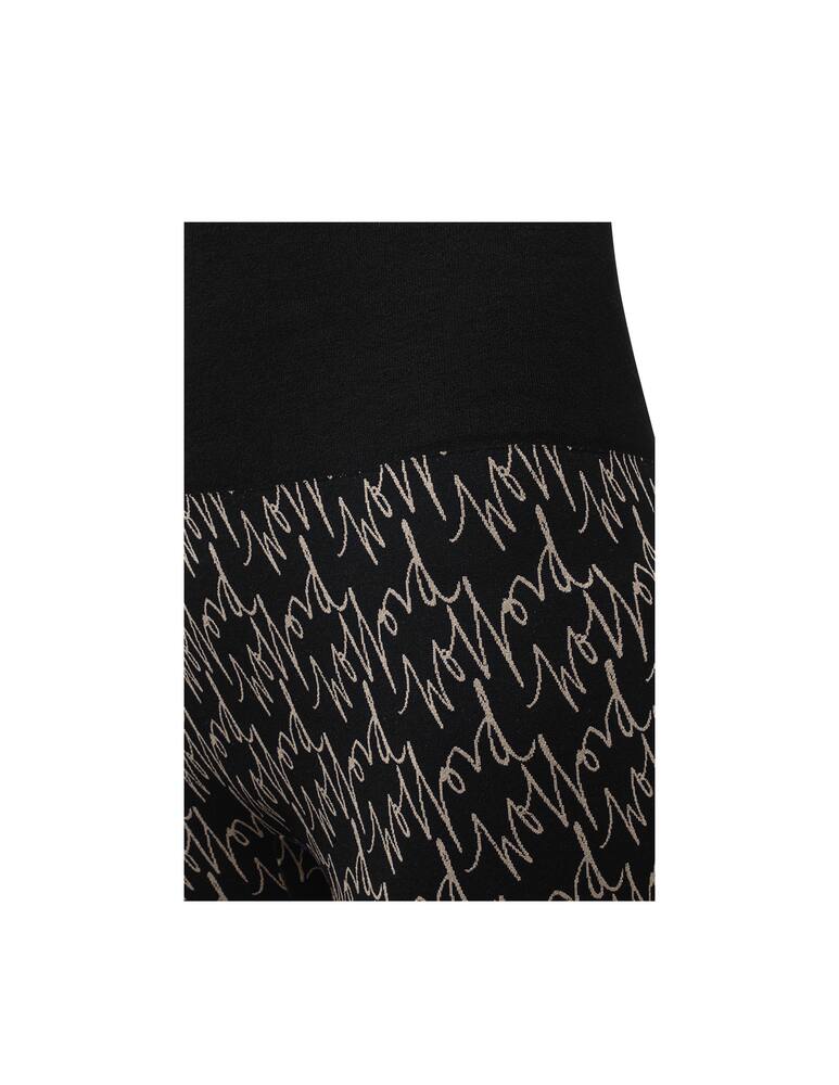 rinascente Wolford Aurora Monogram leggings - black