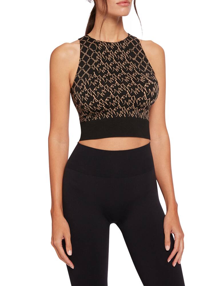 rinascente Wolford Crop top Aurora - nero