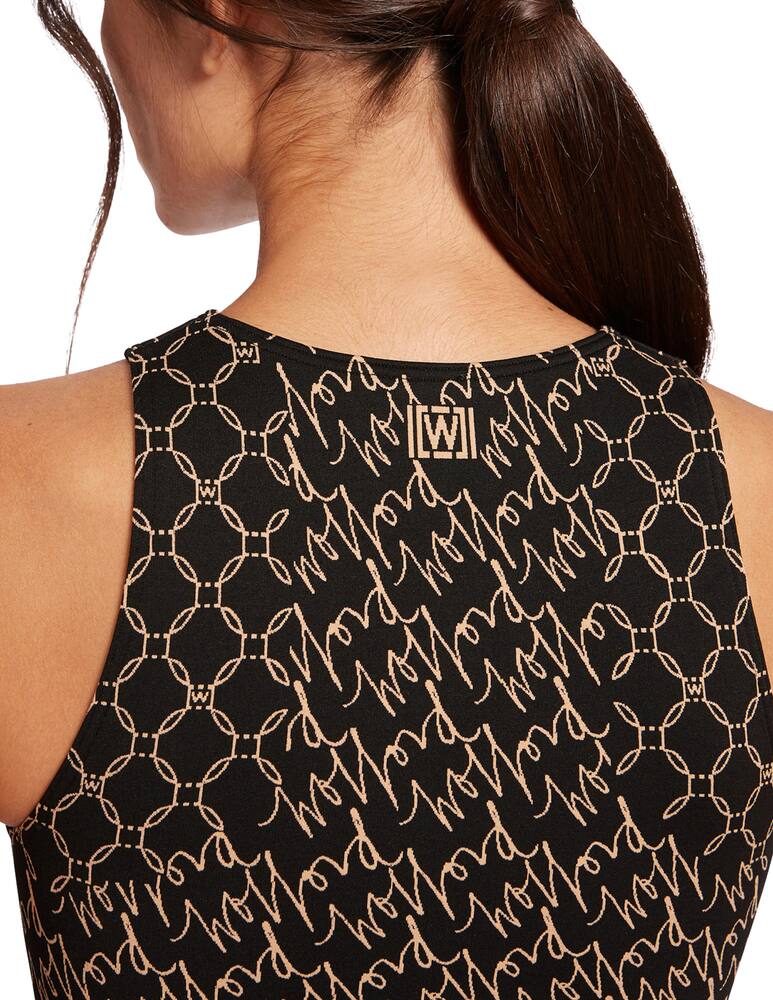 rinascente Wolford Crop top Aurora - nero