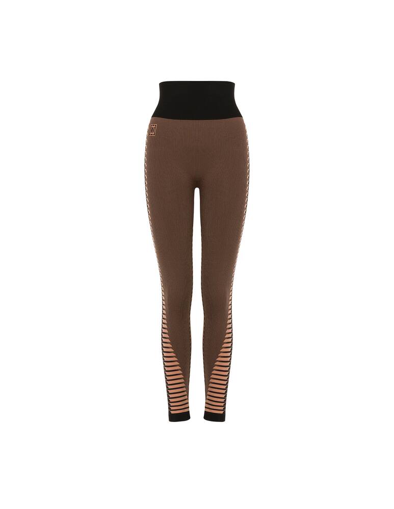 rinascente Wolford Leggings 7/8 Shaping Slit - beige