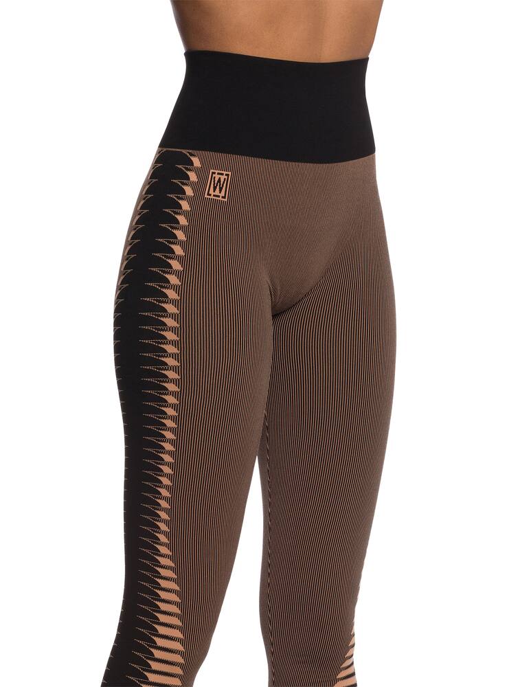 rinascente Wolford Leggings 7/8 Shaping Slit - beige