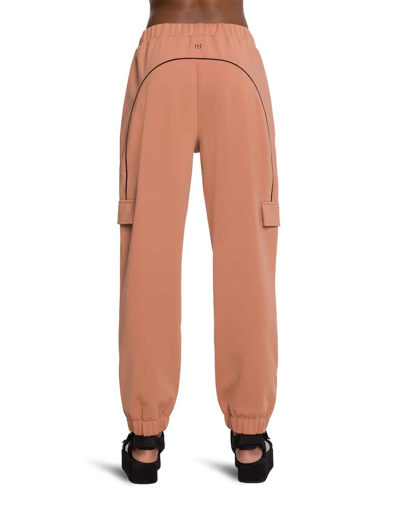 rinascente Wolford Net Overlay trousers - orange