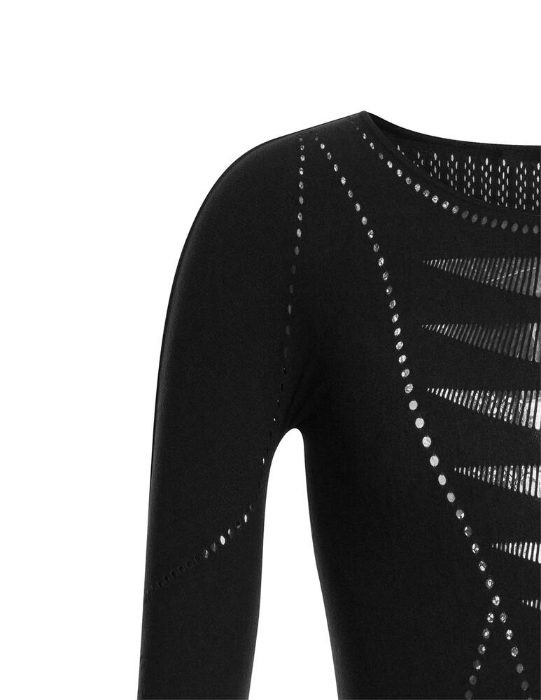 rinascente Wolford Sporty lace bodysuit - black