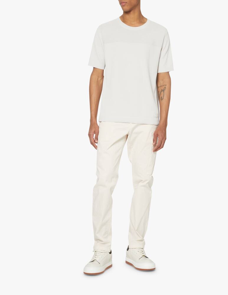 rinascente AlphaTauri Ata fenpo v1 y6 01 ss knit tee - white