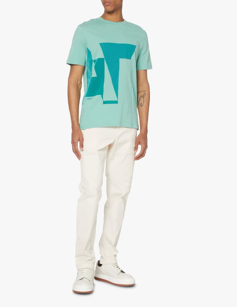 rinascente AlphaTauri Ata jovip v1 y6 01 t-shirt - green