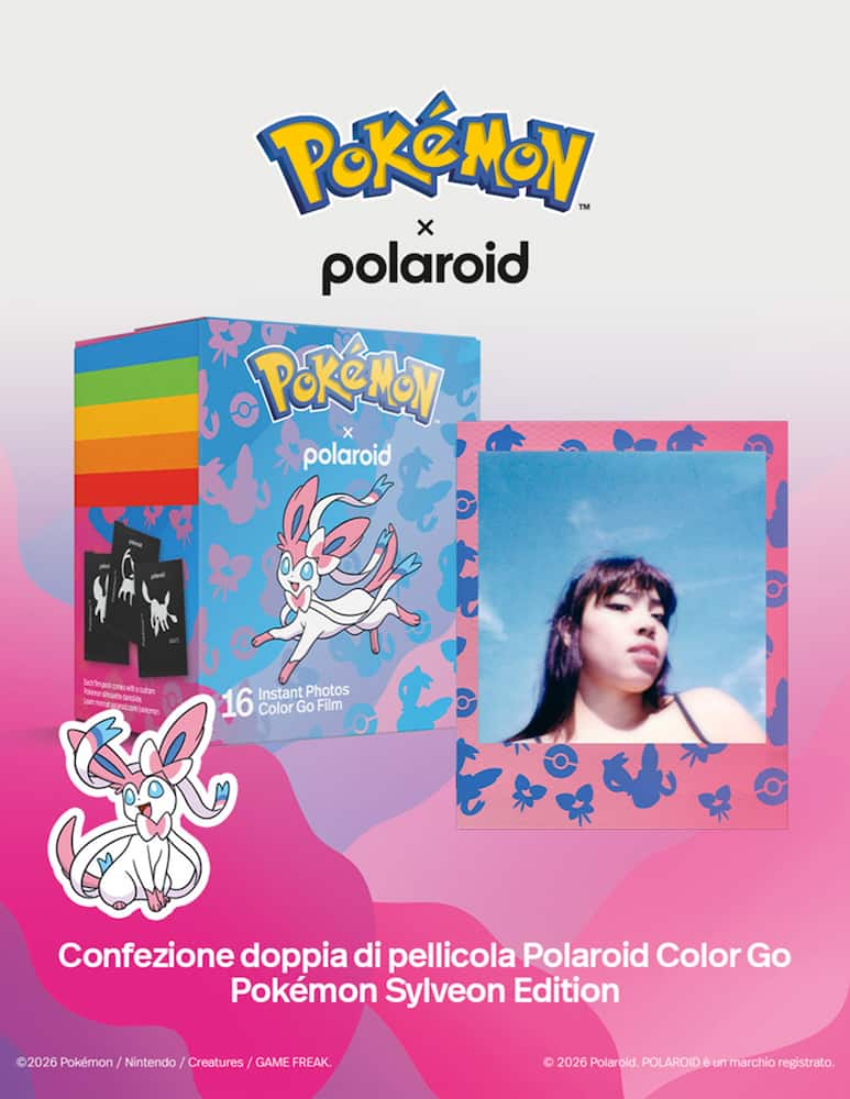 Polaroid Pellicola Polaroid Go Pokémon Sylveon Edition - immagine 3 Polaroid Pellicola Polaroid Go Pokémon Sylveon Edition - immagine 3