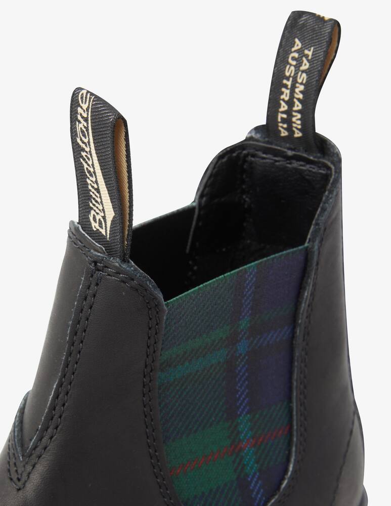rinascente Blundstone Tartan leather boot - Black