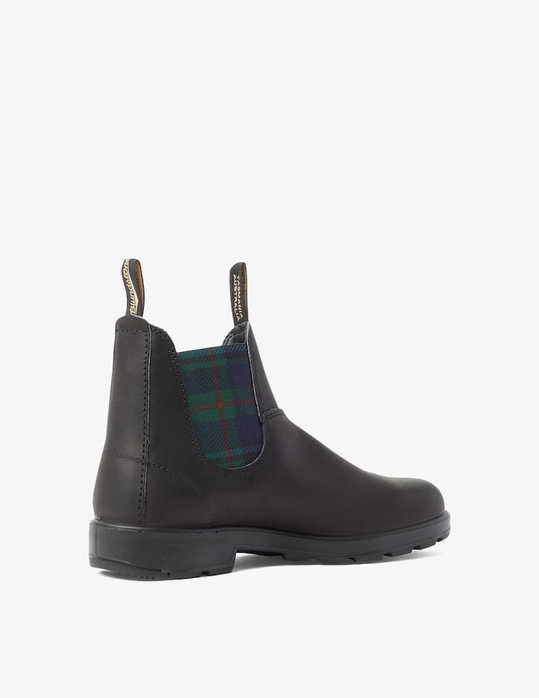 rinascente Blundstone Tartan leather boot - Black