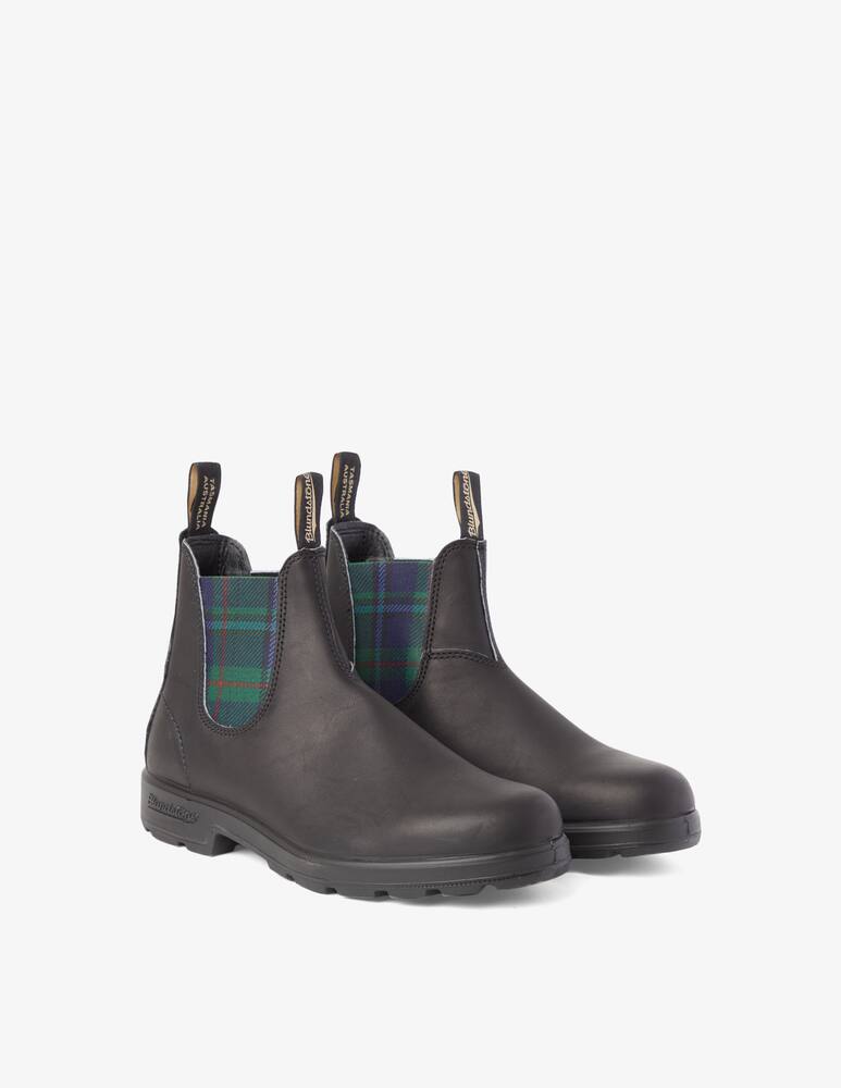 rinascente Blundstone Tartan leather boot - Black