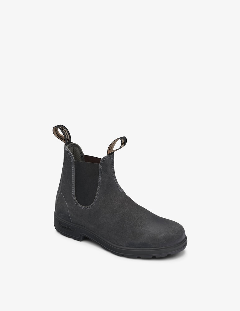 rinascente Blundstone Chelsea waxed suede boots