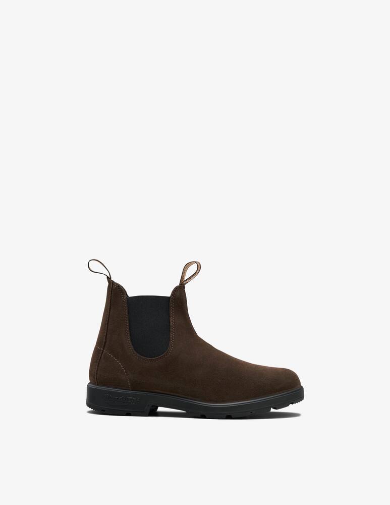 rinascente Blundstone 2410 chelsea bootie in camoscio