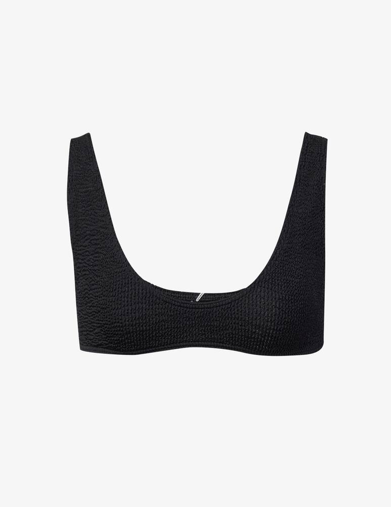 rinascente bond-eye Australia Scout crop bikini top - black