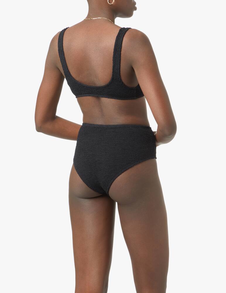 rinascente bond-eye Australia Scout crop bikini top - black