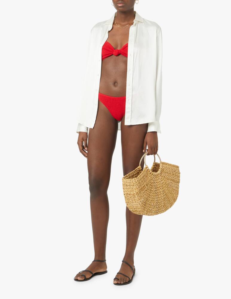 rinascente bond-eye Australia Sahara bandeau bikini top - red