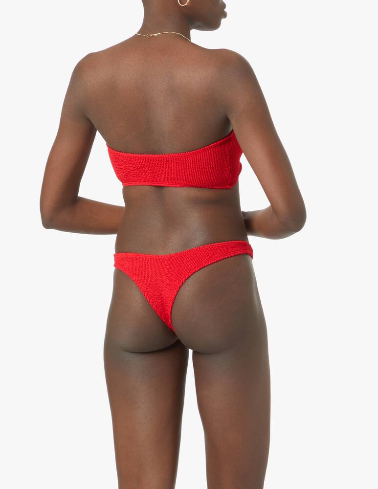 rinascente bond-eye Australia Sahara bandeau bikini top - red