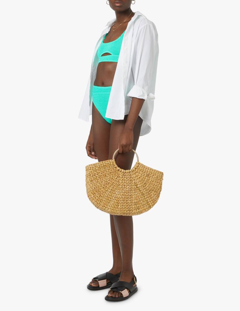 rinascente bond-eye Australia Top crop bikini Sasha - verde