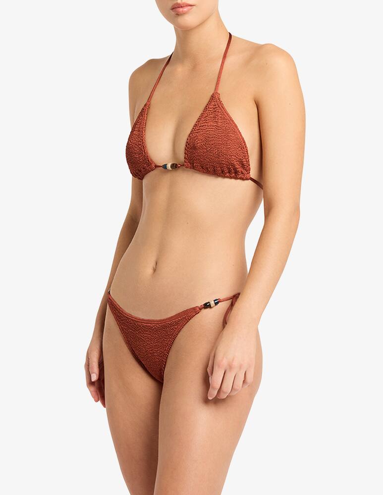 rinascente bond-eye Australia Ingrid beaded triangle bikini top