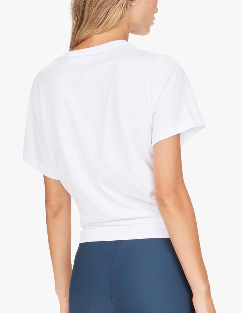 rinascente The Upside Cotton split t-shirt