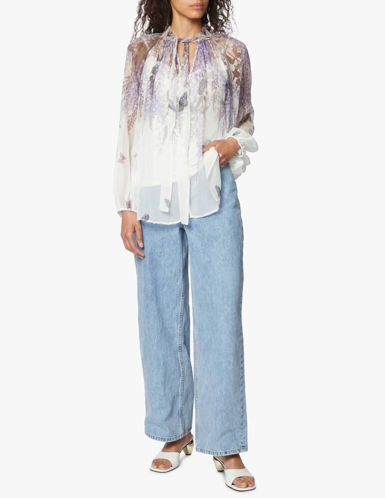 rinascente ZIMMERMANN Luminous lantern sleeve blouse