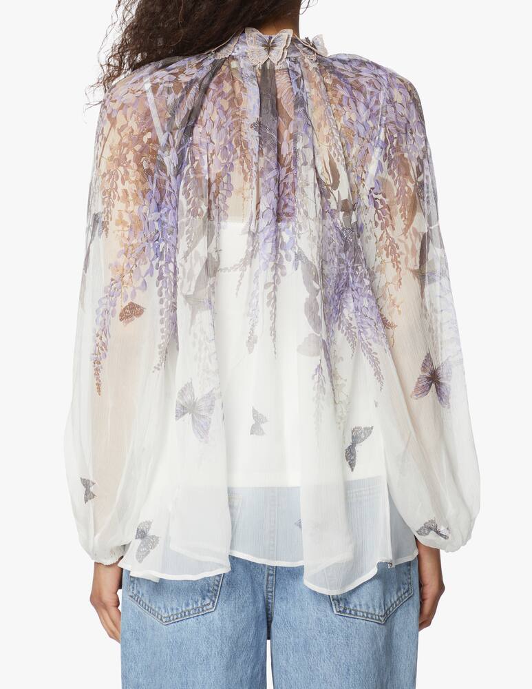 rinascente ZIMMERMANN Luminous lantern sleeve blouse