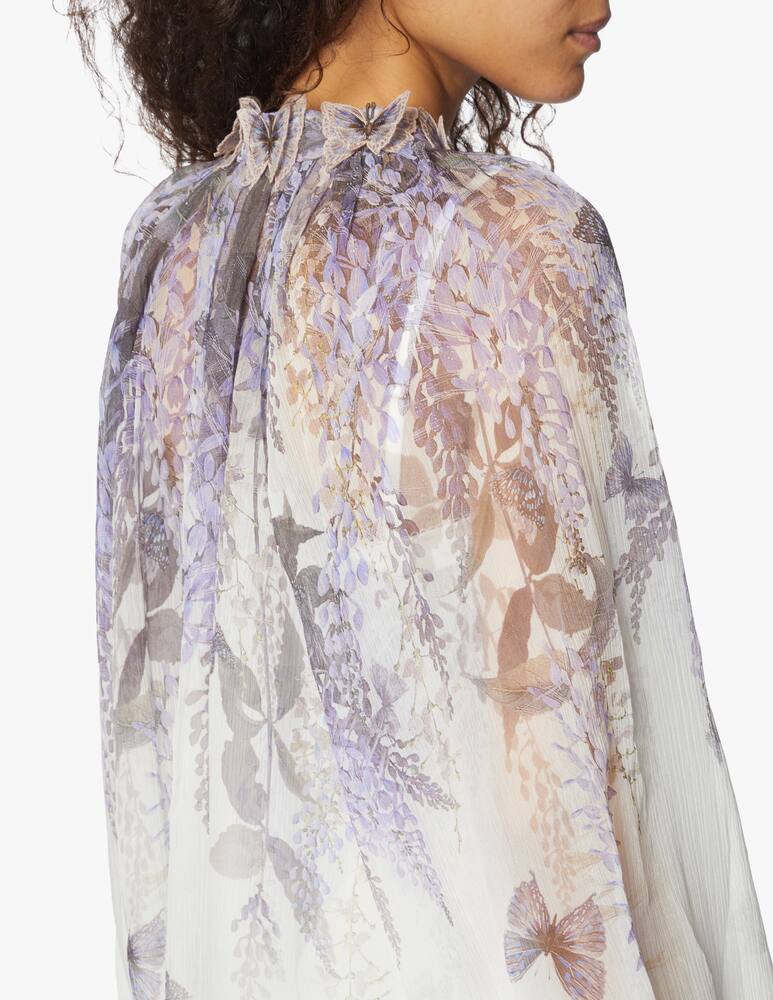 rinascente ZIMMERMANN Luminous lantern sleeve blouse