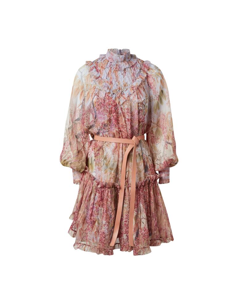 rinascente ZIMMERMANN Vestito mini in seta Botanica