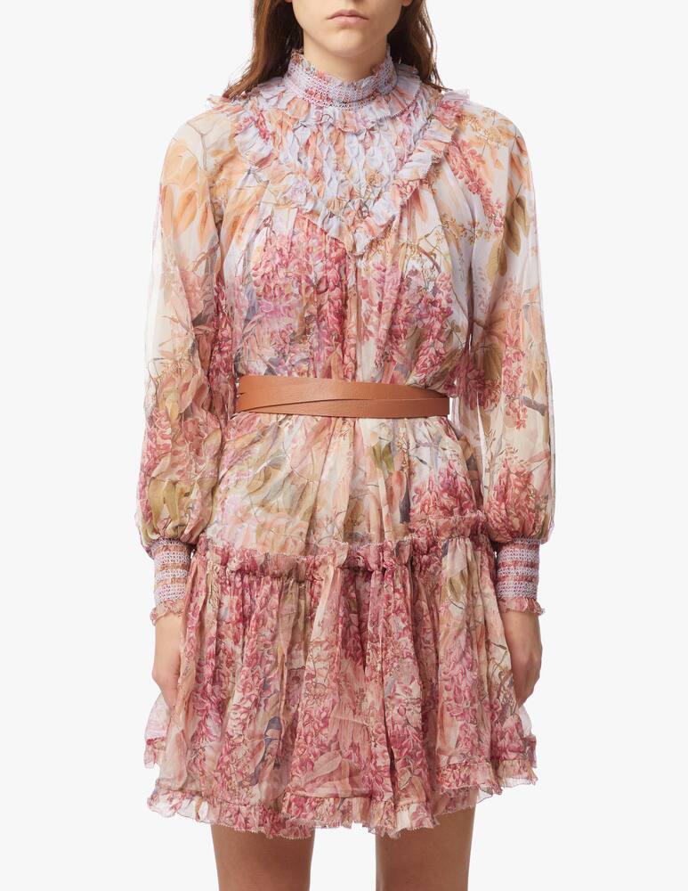rinascente ZIMMERMANN Vestito mini in seta Botanica