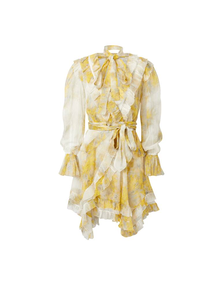 rinascente ZIMMERMANN Botanica frill wrap dress