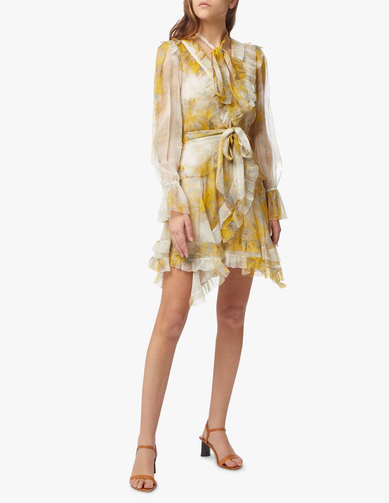 ZIMMERMANN Botanica frill wrap dress - picture 1