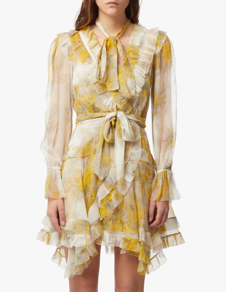 ZIMMERMANN Botanica frill wrap dress - picture 2