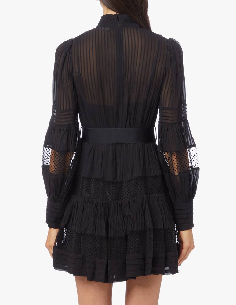 rinascente ZIMMERMANN Spliced mesh mini dress