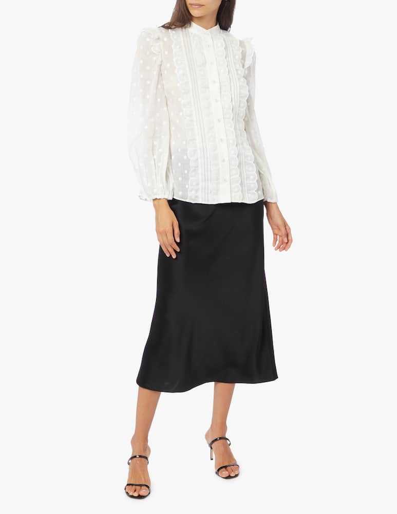 rinascente ZIMMERMANN Camicia in ramie con stampa pois Mae